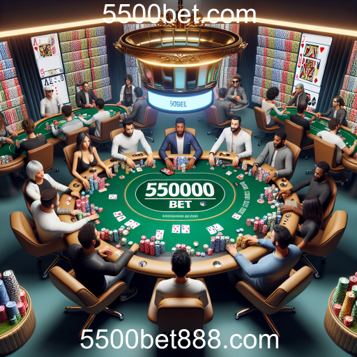 Experimente a Emoção do Poker em 5500bet.com